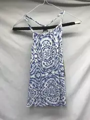 Brand New with tags Bixby Nomad Youth teen Blue & White Design Clothing Size S