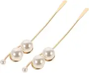 ELAYARD 2pcs Manicure Tools Nail Art Tool Nail Glue Polish Stirrer Manicure Accessories Manicure Spatula Spoon Nail Art Stirring Rod Tool Nail Glue Stirring Rod Golden Alloy re-usable