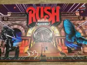 SIGNED Official Stern "Rush" LIMITED EDITION Pinball Translite. SIGNED JOHN BORG