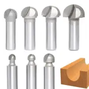 7pcs Core Box Router Bits Set 1/2 Inch Shank,Cove Box Bits 5/16",3/8",1/2",5/...