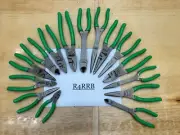 Snap-on Tools USA NEW 15 Piece GREEN Mixed Pliers Combo Lot Set LN46ACF LN47ACFG