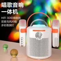 在飛比找樂天市場購物網優惠-家庭K歌麥克風音響 電容無線話筒 藍牙話筒無線麥克風K歌寶小