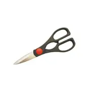 Cuisena Black Multi-Purpose Stainless Steel Scissors Kitchen Cutting Herb Shears