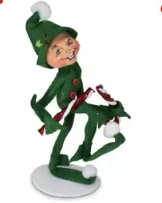 Annalee Christmas "CANDY CANE SMASHER ELF" 9" 2021 #511321