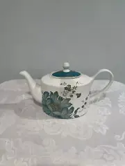 222 Fifth Eliza Teal Teapot. Beautiful. New.