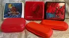 Tupperware Lot Of 6 Sandwich Keepers Snack Bar Keepers New Spider-Man Noah’s Ark