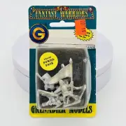 Grenadier Fantasy Warriors #1408 Fighting Men Command Figure D&D AD&D 1992 New