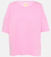 [Jardin des Orangers] Jardin des Orangers Cutout wool and cashmere top AU 12 pink
