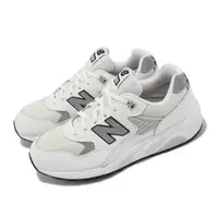 在飛比找森森購物網優惠-New Balance 休閒鞋 580 男鞋 女鞋 白 灰 