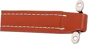 KOMBIUDA Vintage Style Leather Handle Strap for Guitar Amplifier Amp Speaker Durable PU Material Lightweight Easy to Carry for Audio Amp Speaker Cabinet Light Brown