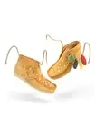 CLARKS X VANDY THE PINK WALLABEE BOOT Tan UK8.5