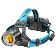 500000LM Powerful LED Headlamp 1500M Long Range Zoomable Headlight Hunt Torch