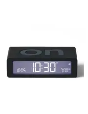[Lexon] Flip Mini Reversible Alarm Clock in Black