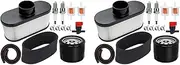 SUNCHSEN 2X Tune Up Kit for FR651V FR730V FS481V Lawn Mower Tractor,Replace 49065-7007 Oil Filter 11013-7047 Air Filter