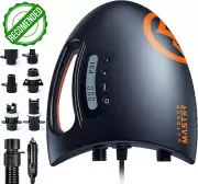 20PSI SUP Air Pump, Dual Stage, Auto-Off, 12V DC for Paddle Boards & Boats