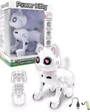- Power Kitty® - Remote Control Robot Cat, Programmable Smart Robot, Light, Soun