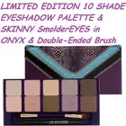 Tarte AMAZONIAN CLAY 10 FS EyeShadow Palette ONYX SmolderEYES EyeLiner & Brush!