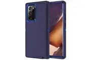 For Samsung Galaxy Note20 Ultra Case, Drop Resistant Defender Tradies Heavy Duty Rugged Shockproof Cover (N Blue/Blue)