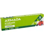 Armada Resealable Large Storage Bag 15 pack