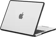BlueSwan Compatible with MacBook Air 15 inch Case 2025 2024 2023 M4 M3 M2 Model A3114 A2941, Anti-Cracking and Anti-Fingerprint Hard Shell Case, Soft TPU Bumper + PC for Air 15" Laptop