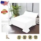 Luxury 600 Thread Count Egyptian Cotton Flat Sheet for Oversized King Beds