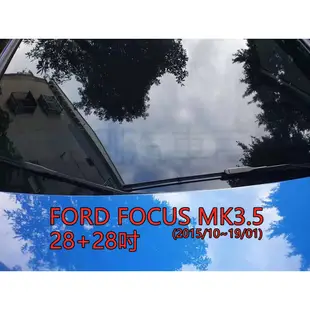 FORD FOCUS MK3.5 (2015/10~19/01) 28+28吋 雨刷 原廠對應雨刷 汽車雨刷 靜音 耐磨