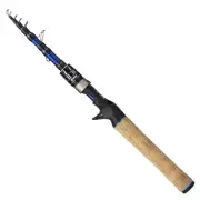 XPEDITE PRO Portable Telescopic Casting and Spinning Fishing Rods, 24T Carbon...