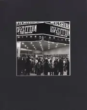 8X10" Matted Print Art Picture Led Zeppelin: Wilshire Theatre