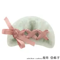 在飛比找PChome24h購物優惠-『坂井．亞希子』 立體蝴蝶結緞帶髮夾