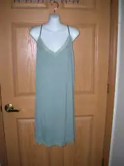 NATORI - "FEATHERS ESSENTIALS" - KNEE LENGTH GREEN GOWN - SIZE 3X - NWT!!