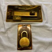 NEW Master Lock 930DPF & 730D Contractor Grade Rekeyable Padlock & Hasp