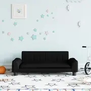 Kids Sofa Kids Couch Children Sofa Bed Wood Frame Mini Sofa Velvet vidaXL