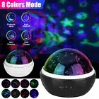 LED Galaxy Starry Sky Projector Night Light Ocean Wave Star Moon Room Decor Lamp