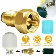 1LB Propane Tank Refill Adapter Solid Brass Mini Propane Fill Adapter Universal
