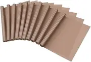 AIWFL 10 Pack Teflon Sheets for Heat Press 16''x24'' Teflon Baking Sheet Non Stick Washable and Reusable Teflon Transfer Sheet Mat Multifunctional Heat Press Teflon Sheets