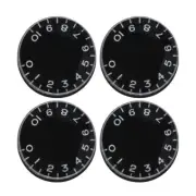 4pcs Control Knobs Volume Tone Knobs Parts for Replacement Electric Guitar