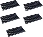 BESPORTBLE Gardening 5 Pack of Seedling Trays Germination Trays for Indoor Plants 200 Cells