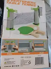 TABLE TENNIS PING PONG SET PADDLES NET GAME TEENAGER ADULT PLAY BALL SPORT CHINA