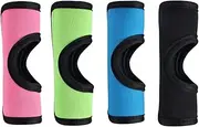 [WADY] Neoprene Luggage Handle Wrap with Soft Grip, 4PCS Hollow Design Handle Covers for Comfort & Identification, Durable Neoprene Grip Wraps for Bags & Suitcases