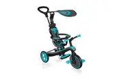 Globber EXPLORER Trike 4 in 1 - Teal - Blue