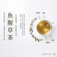 在飛比找樂天市場購物網優惠-【築實精選】魔女柑仔店 × 魚腥草茶包