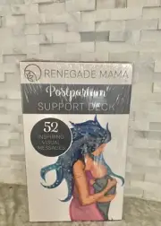Renegade Mama Postpartum Support Deck *52 Affirmations Inspiring Messages* - NEW