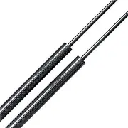Front Hood Lift Support Struts 2-Pack | Compatible with Wuling Hongguang V MK1 2015 2016 2017 2018 2019 | Aluminum-Stainless Steel No-Drill Shocks(Black)