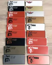 HOOTERS & WINGHOUSE Uniform Collectible Pin Customize or Pick YOUR NAME Tag