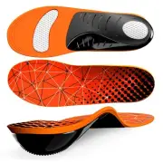 Plantar Fasciitis Arch Support Insoles - Heavy Duty High Arch Inserts Standin...