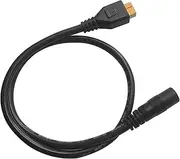 AJDPOI XT60 to DC 8mm Adapter Cable, Black, 0.6M/2FT, Female to Female, Compatible with Solar Panels, Portable Power Stations & More