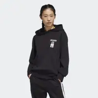 在飛比找momo購物網優惠-【adidas 愛迪達】運動服 連帽上衣 女上衣 ADIBR