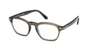 Tom Ford FT6033-B Blue-Light Block 096 Men's Glasses Green Size 51 - Private Health Rebate - Blue Light Block Available