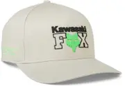 Fox X Kawi Flexfit Cap, grey, Size L XL for Men