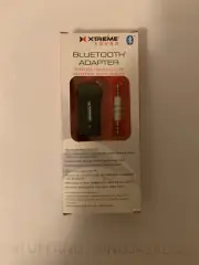 Xtreme Sound Bluetooth Adapter #XBA9-1007-BLK, Wireless Audio Receiver